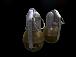 grenades pack 3D Modell