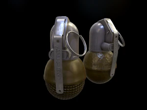 Granatenpackung 3D Modell