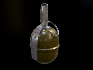grenades pack 3D Modell