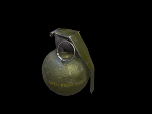 grenades pack 3D Modell
