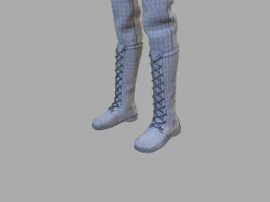 casual female 3D Model