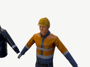 worker 3D Model