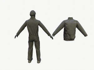 worker 3D Model
