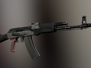 ak74 Model 3D