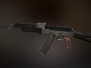 ak74 Model 3D