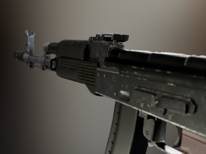 ak74 Model 3D