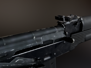 ak74 Model 3D