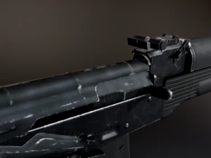 ak74 3D Model