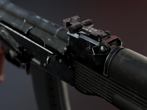 ak74 Model 3D