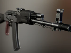 ak74 3D Model