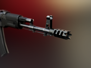 ak74 Model 3D