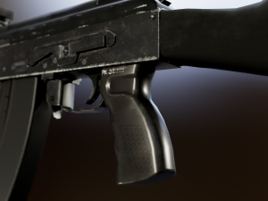ak74 Model 3D