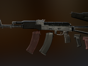 ak74 Model 3D