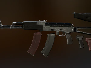 ak74 3D Model
