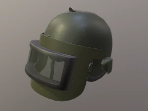 алтын шлем 3D Модель