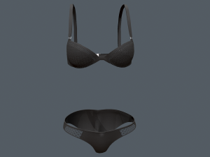 female clothes pack 3D 模型