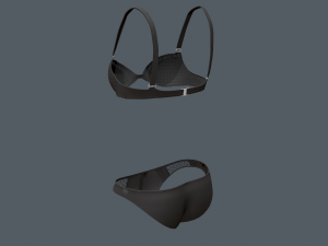 female clothes pack 3D 模型