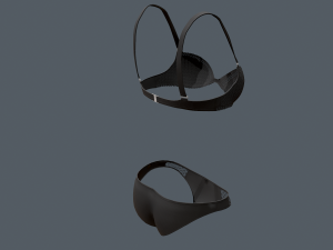female clothes pack 3D 模型