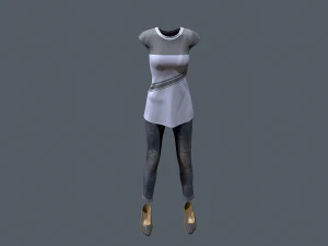 female clothes pack 3D Model