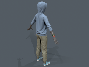 female clothes pack 3D 模型