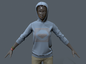 female clothes pack 3D 模型
