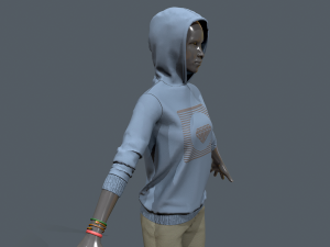 female clothes pack 3D 模型
