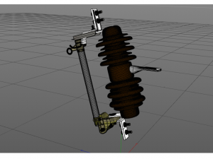 dropout fuse cut out Model 3D