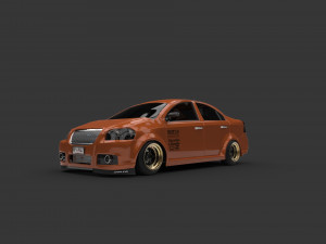 chevrolet aveo model 3D 模型