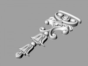 carved decor 01 3D Print Model