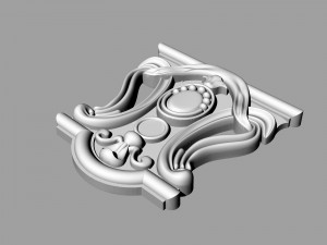 carved decor 03 Modèles 3D en vedette
