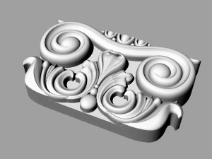 carved decor 04 3D Print Model