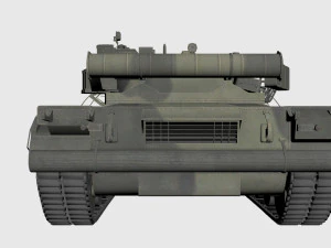 russian main tank t-80u 3D Model