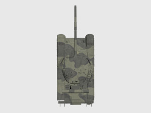 russian main tank t-80u 3D-Modell