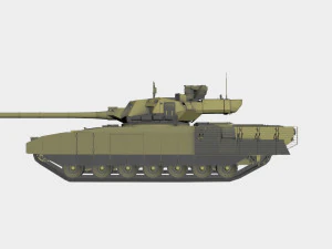 t-14 armata 3D Model