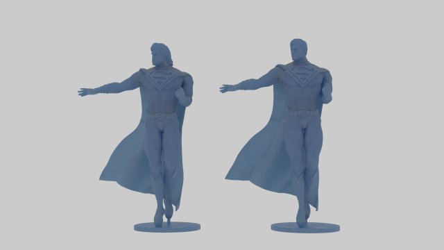 of superman for print Modelo de Impressão 3D .c4d .max .obj .3ds .fbx .stl .blend 