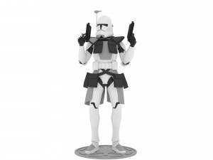 arc trooper star wars republic clone soldier Modelo de impresión 3D