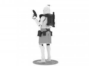 arc trooper star wars republic clone soldier Modelo de impresión 3D
