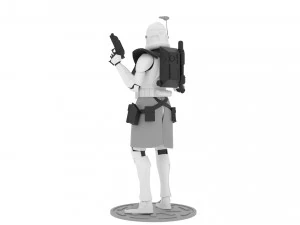 arc trooper star wars republic clone soldier 3D Print Model