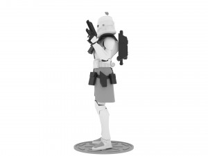 arc trooper star wars republic clone soldier Modelo de impresión 3D
