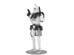 arc trooper star wars republic clone soldier Modelo de impresión 3D
