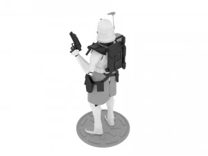 arc trooper star wars republic clone soldier 3D Print Model