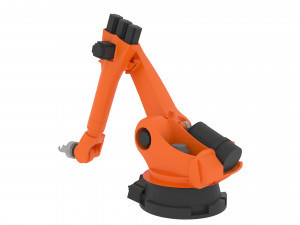 industrial robot kuka 2000 series 3D 모델