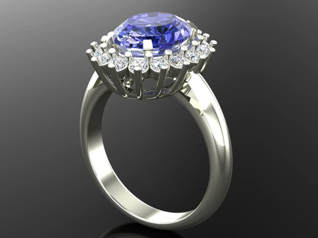 jewelry tier 01 ring 3D Model .c4d .max .obj .3ds .fbx .stl .blend