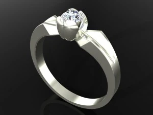 orecchini di livello 02 dei gioielli Modello 3D