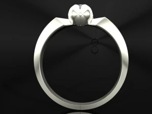 jewelry tier 02 earrings 3D Model
