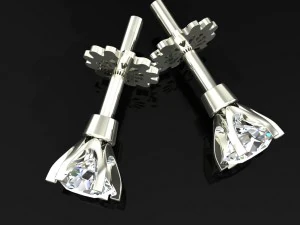 jewelry tier 03 earring 3D Model