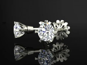 jewelry tier 03 earring 3D Model