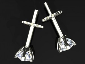 jewelry tier 04 earring 3D Модель
