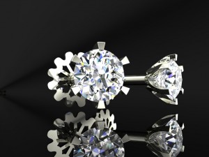 jewelry tier 04 earring 3D Модель