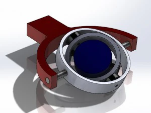 gyro stabilizer for cellphone or professional camera 3D Print Model